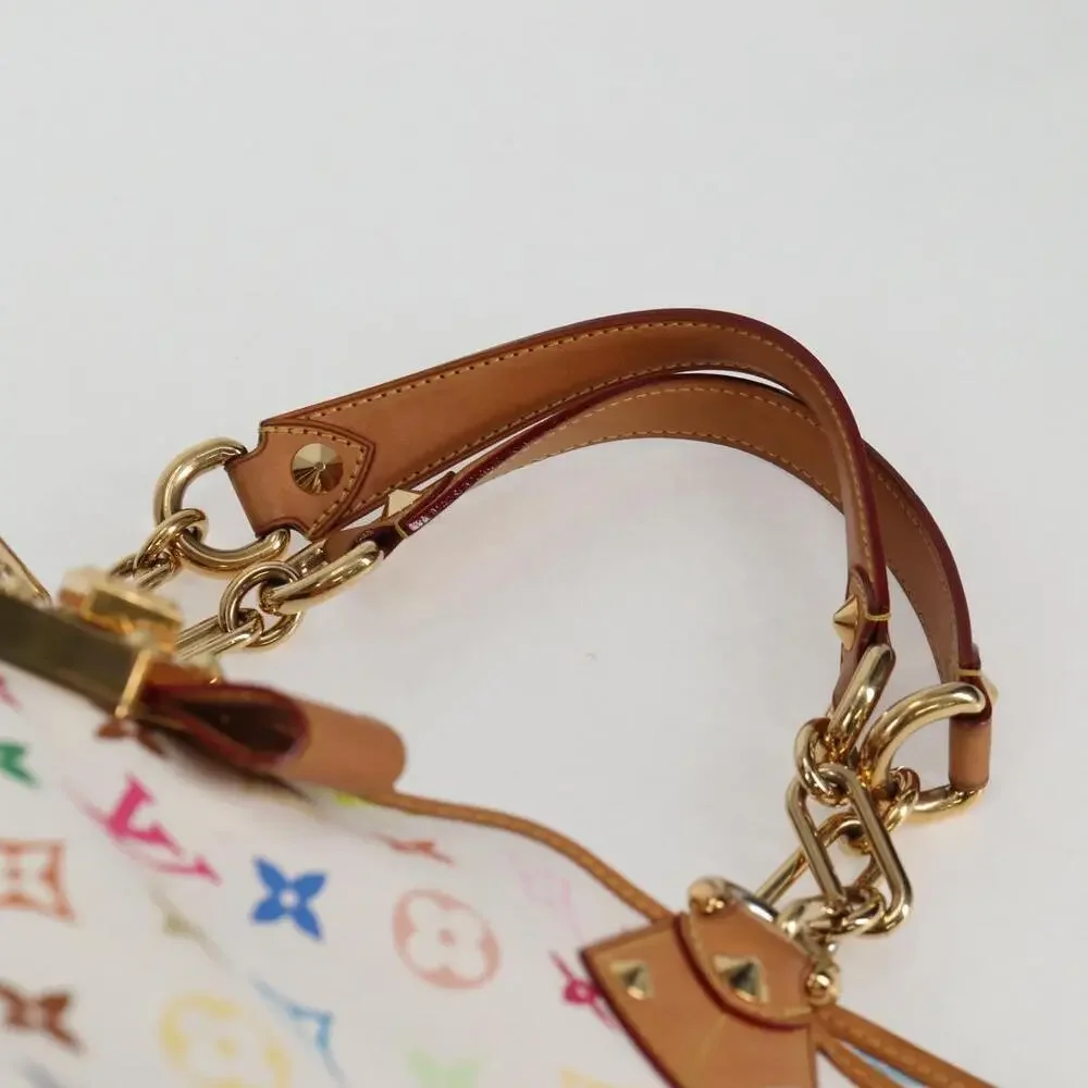 LOUIS VUITTON Monogram Multicolor Annie MM Tote Bag White M40307 - Picture 14 of 16